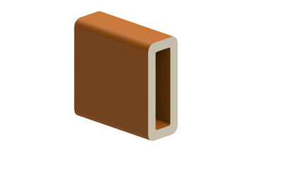 Труба композитная прямоугольная