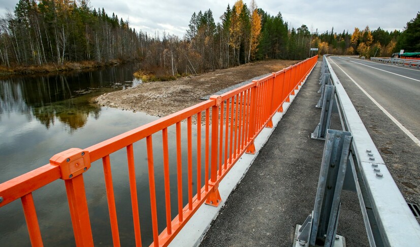 Мост через реку Кяма на автомобильной дороге А-215_8D9A5208