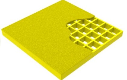 Сплошной композитный настил