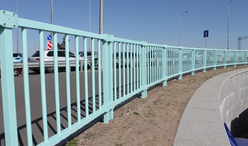 Эстакадные съезды к комплексу 