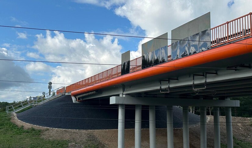 Путепровод через ж/д (302-й км Р-243 