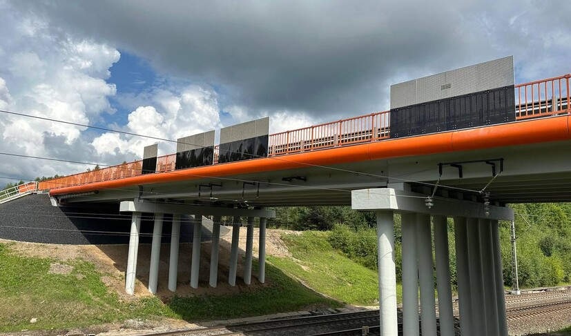 Путепровод через ж/д (302-й км Р-243 