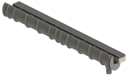 Водосток фасадного типа ЛВ-Ф02